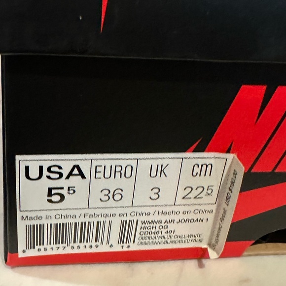 Air Jordan 1’s Blue Chill - Picture 5 of 7